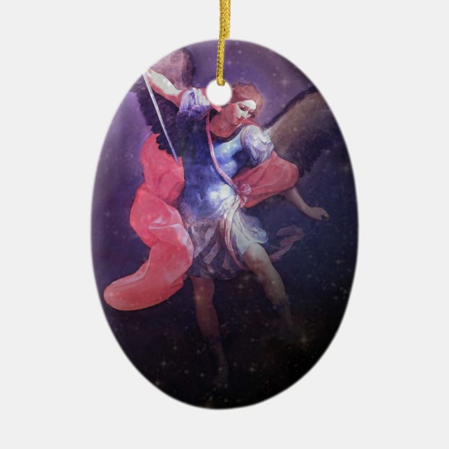 Ängel av kurage julgransprydnad keramik (Framsidan)