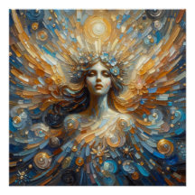 Angel av Mine Glossy Poster