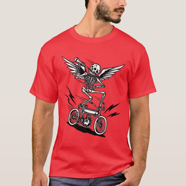 Ängel av Moto T-shirt (Framsida)