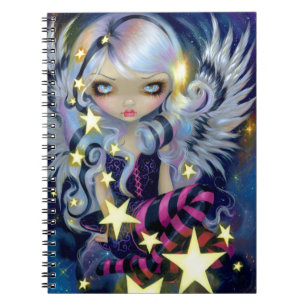 "Ängel av Starlight" anteckningsbok Med Spiral
