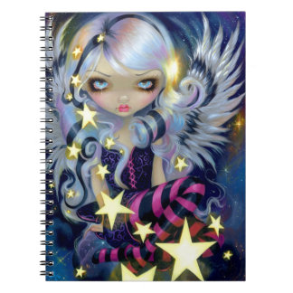 "Ängel av Starlight" anteckningsbok Med Spiral