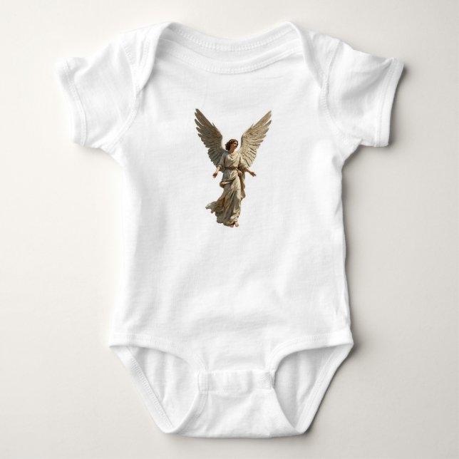 Ängel Baby Body T Shirt (Framsida)