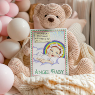 Angel Baby inspirationskort Vykort