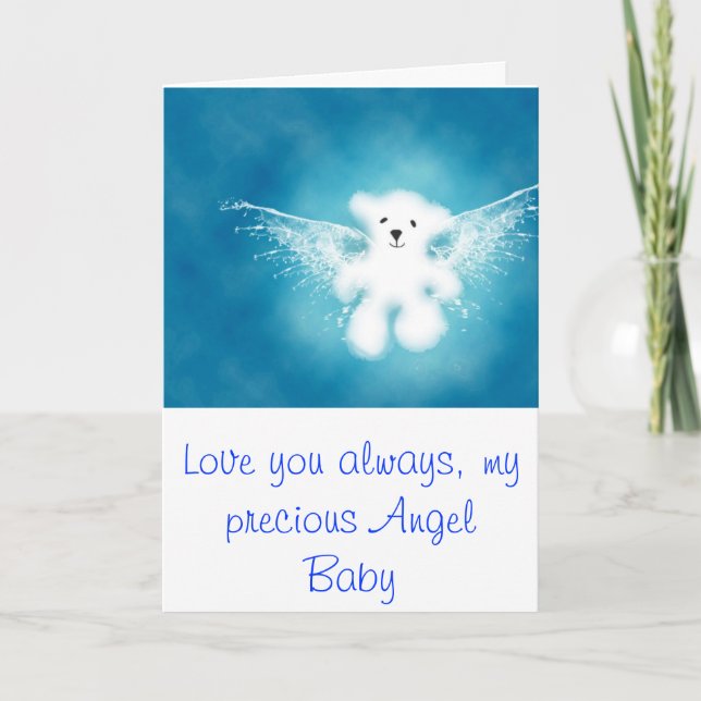 Angel Baby Kort (Framsida)