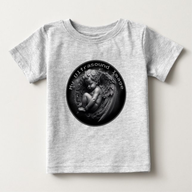 Angel Baby Ultrasound T Shirt (Framsida)