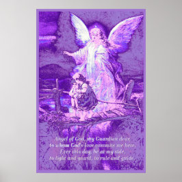 Angel, Barn, Bridge, Dikt Poster