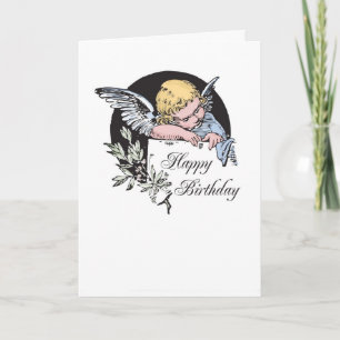 Angel Birthday Kort