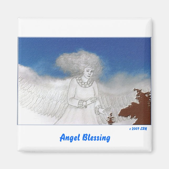 Angel Blating Magnet (Framsidan)