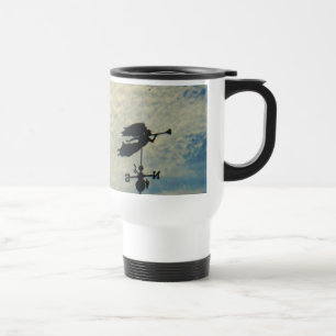 Angel BLOWING HORN WEATHER VANE Resemugg