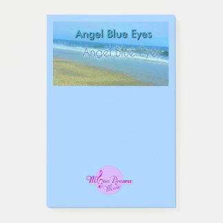 Angel Blue Öga Post-it Notes