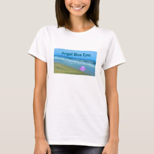 Angel Blue Ögon Bella Flowy Longtärmade Shirt T-shirt