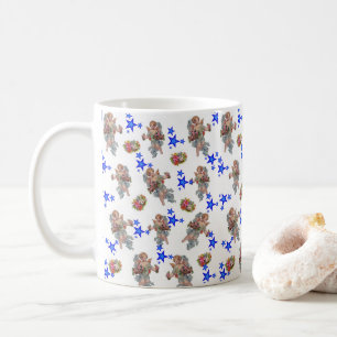 Angel Blue Star Mugg