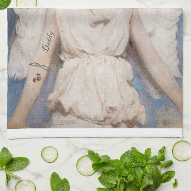 Angel Borta fel Kitchen Towel Kökshandduk (Vikta)