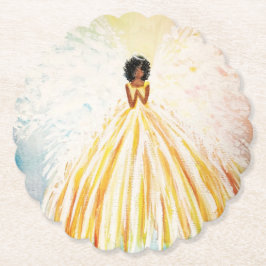 Angel Bright Papper Underlägg uppsättning (6)