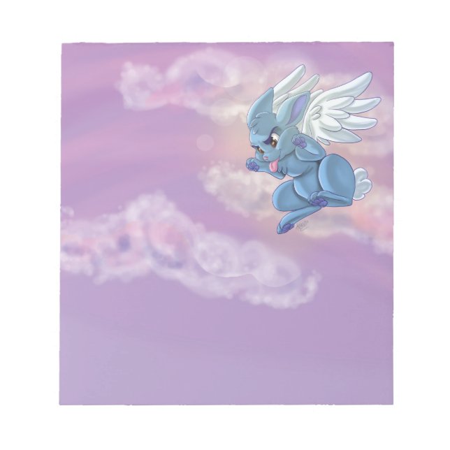 Angel Bunny Anteckningsblock (Framsida)
