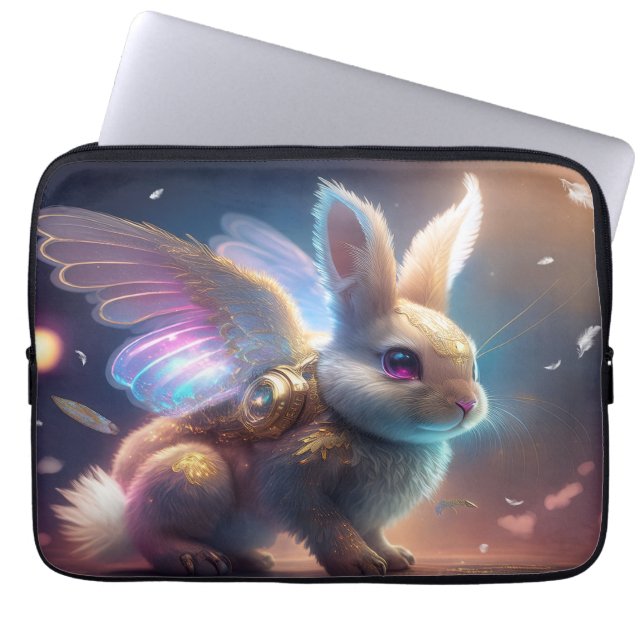 Angel Bunny Laptop Fodral (Framsidan)