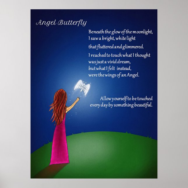 Angel Butterfly Poster (Framsidan)