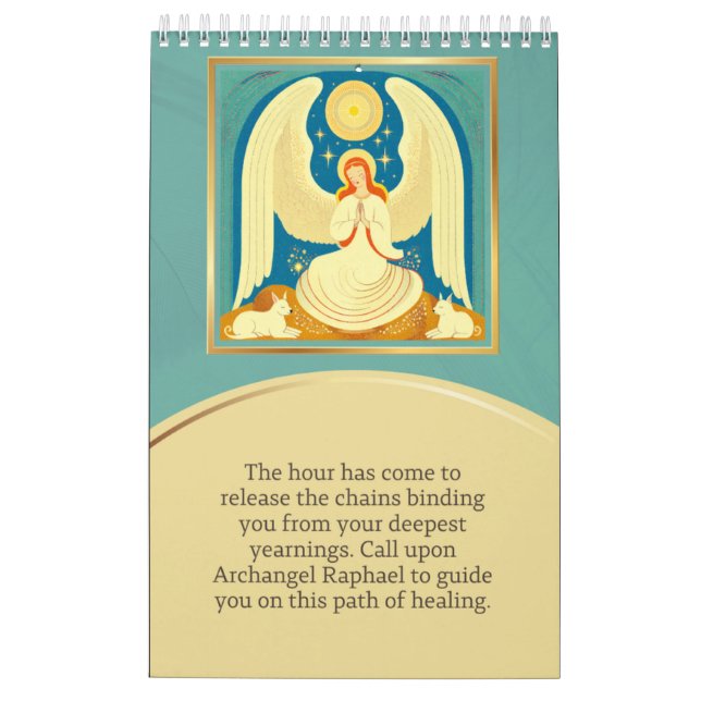angel calendar kalender (Baksida)