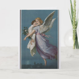 Angel Carrying Child Mother's Day Greeting Card Kort