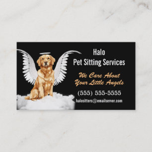 Angel Cat and Hund Pet Sitta Services Visitkort