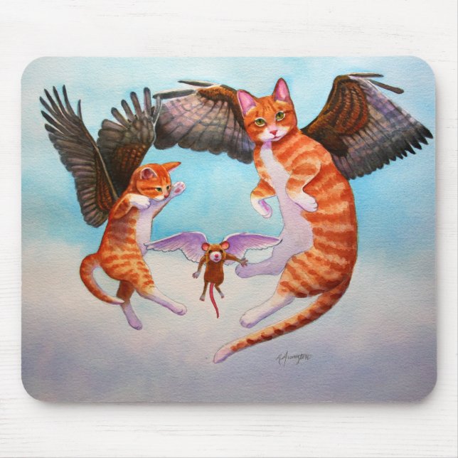 Angel Cat and Mouse Game Musmatta (Framsidan)