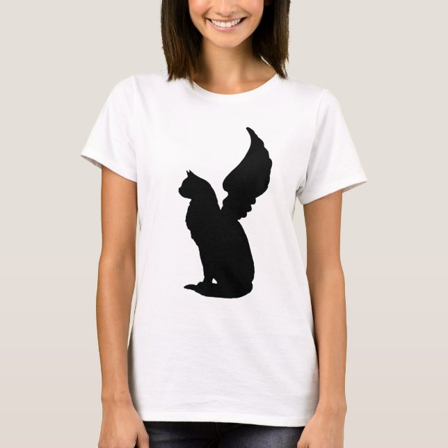 Angel Cat T-Shirt (Framsida)