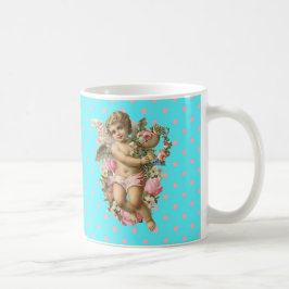 Ängel/Cherub - vintage Kaffemugg