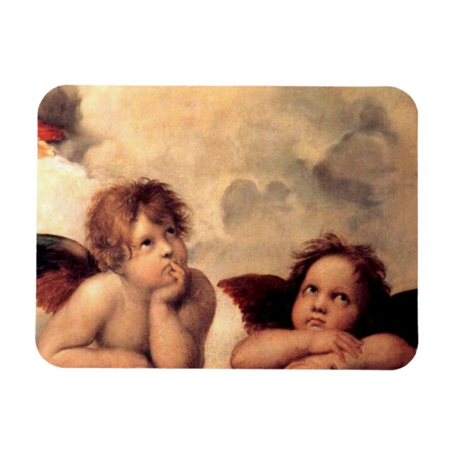 Angel Cherubs Magnet (Horisontell)