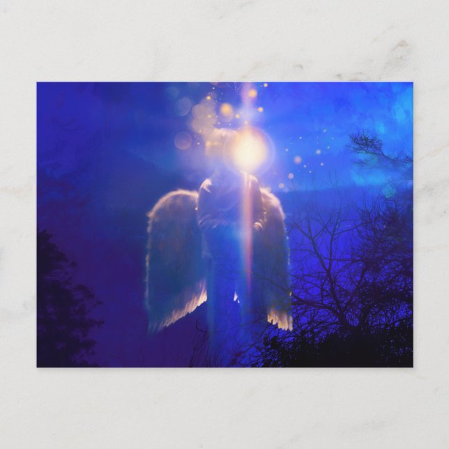 Angel Child "ALVER ENSAM" Vykort (Framsida)