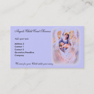 Angel Child Care Affärskort Visitkort