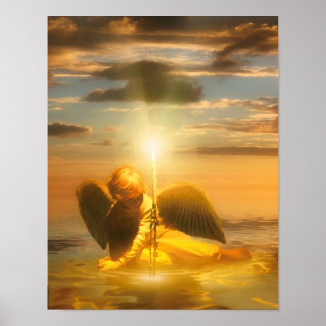 Angel Child LIGHT the WORLD Poster (Framsidan)