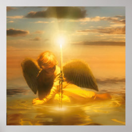 Angel Child LIGHT the WORLD Poster