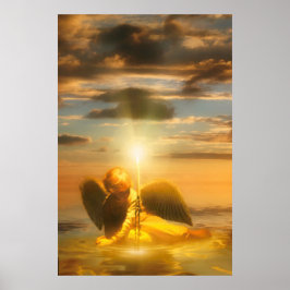 Angel Child LIGHT the WORLD Poster