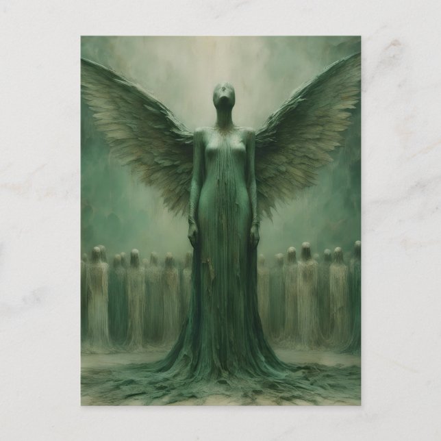 Angel Choir Horror Vykort (Framsida)