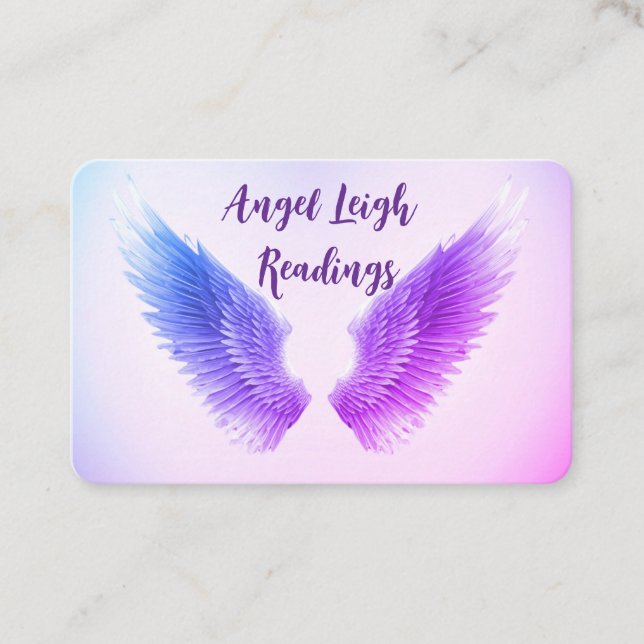 Angel Christian Archangel Affärskorts Visitkort (Framsida)