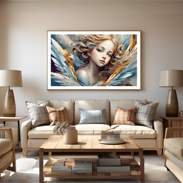 Angel Clara Modern Art Poster (Skapare uppladdad)