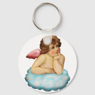 Angel Cloud Cupid Nyckelring