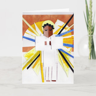 Angel Cubist-jul Helgkort