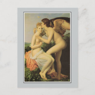 Angel, Cupid och Psyche av Gérard Vykort