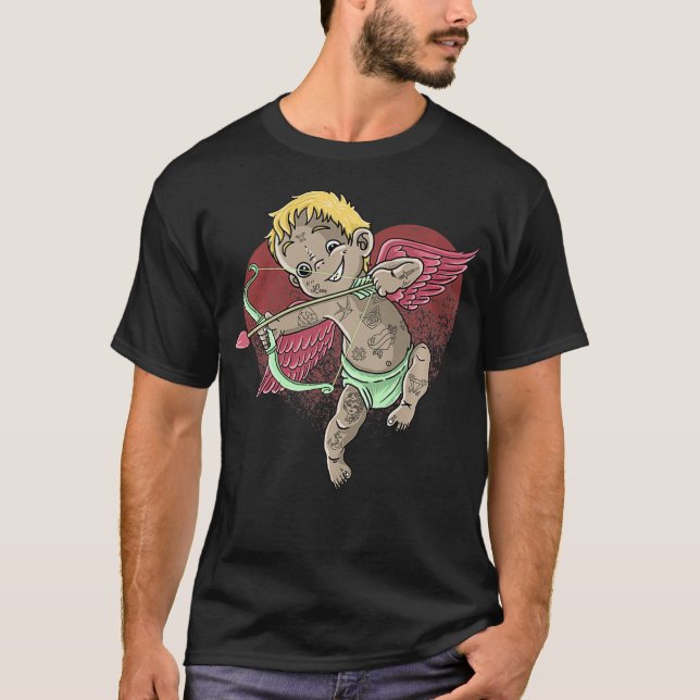Angel Cupid  T Shirt (Framsida)