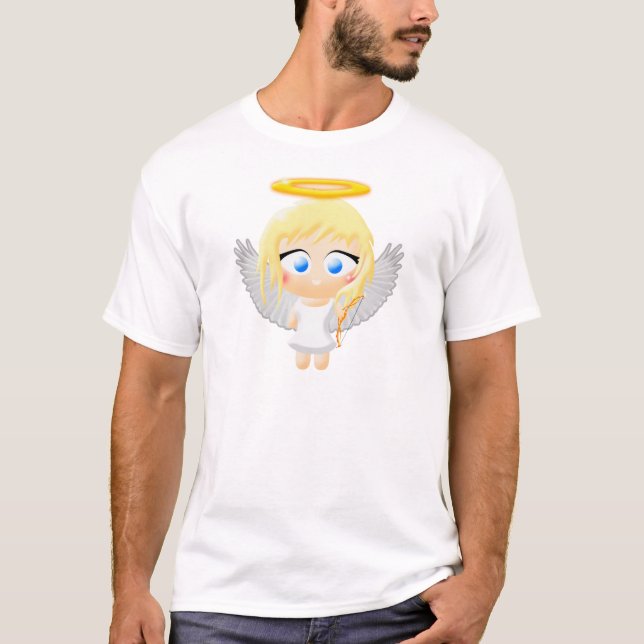 Ängel Cutie Patootie Tee Shirt (Framsida)