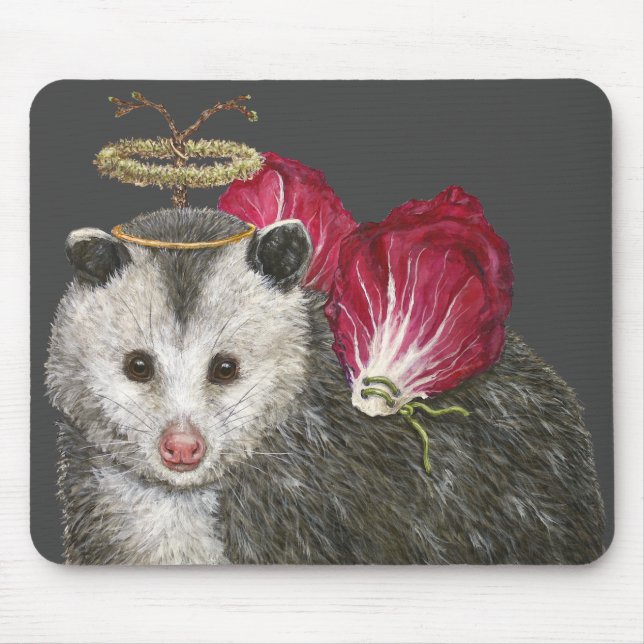 Angel Dan mousserande Musmatta (Framsidan)