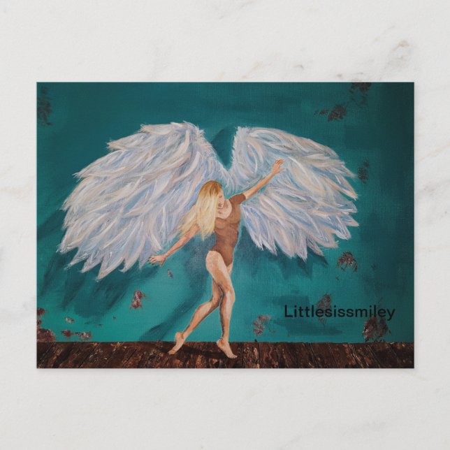 Angel Dancer Vykort (Framsida)