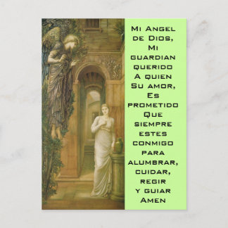 Angel de Dios vycard Vykort