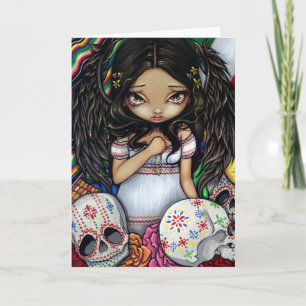 "Ängel de los Muertos" hälsningkort Kort
