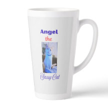 Ängel, den fräcka katten-mugg