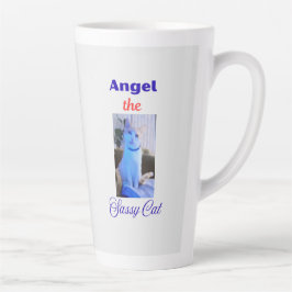 Ängel, den fräcka katten-mugg