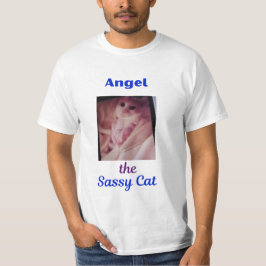 Ängel den sassiga katt T-shirt