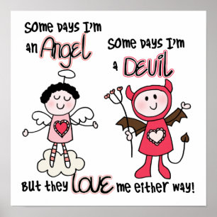 Angel Djävulen Poster