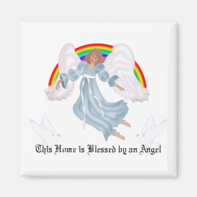 Angel & Doves Magnet (Framsidan)